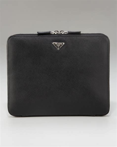 prada ipad sleeve|Prada Saffiano iPad Case .